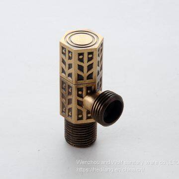 Archaize Triangle Valve Faucet Angle Valve Quick Opening Angle Valve Hot and Cold Universal