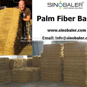 Palm Fiber Baler Machine