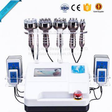 Rf Cavitation Vacuum Lipo Laser Slimming Machine Smooth Fatigue rf and Cavitation Slimming Machine