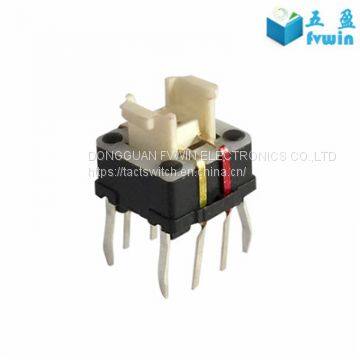 Tactile Button Switch Intergrated RGB Full Color Led Smd,or TH,muti-cap photo-4