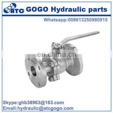 GB Float Flange Ball Valve Q41F-16P DN80 Stainless Steel 304 CF8 CF8M Flanged Turnnion Ball Valve photo-2