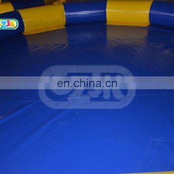 Blue and Yellow China Commercial Inflatable Swimming Pool for Sale