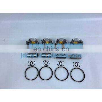 4HL1 Pistons With Cylinder Piston Ring Set For Isuzu photo-2