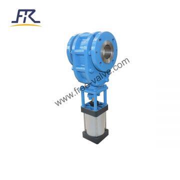 Pneumatic Ceramic Lined Double Disc Gate Valve