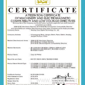 CE Certificate
