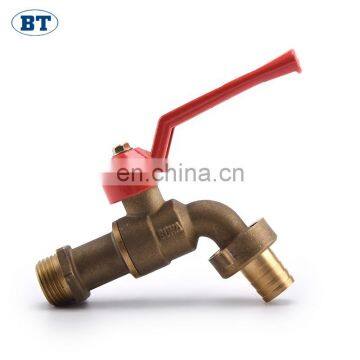 BT2007 Yuhuan brass low prices water ball bibcock taps indian supplier faucet