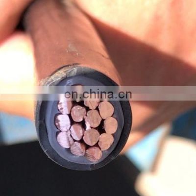 1 kv Copper conductor XLPE insulation steel wire armored PVC coated power cable