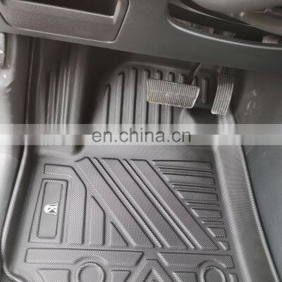 Quick installation 3d tpe custom car mats for Ford Escort 2015-2020