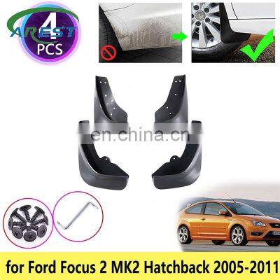 for Ford Focus 2 MK2 MK2.5 Hatchback 2005 2006 2007 2008 2009 2010 2011 Mudguards Mudflap Fender Mud Guards Splash Accessories