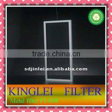 Metal frame fiber filter air conditioning