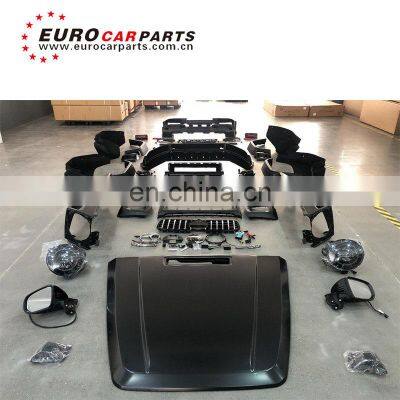 B-style body kit car bumpers g500 g550 g350d w463 gclass fit for 1990-2018y pp material body set and parts body