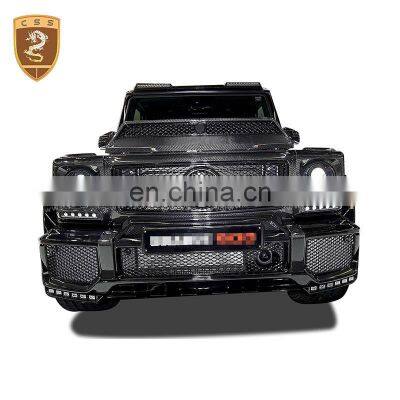 Good fitment carbon fiber hood suitable for mecedes G class W463 G500 G55 G63 G65 to G900 BABUS big bonnet