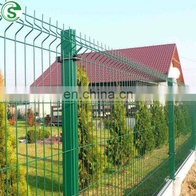 Low price powder Coated 3D Fence Panel Wire Mesh Fence supplier