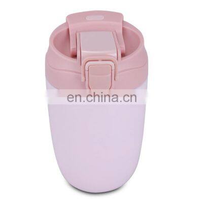 GINT  portable insulated thermal vacuum bottle straw bottle with Dual-purpose lid