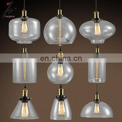 Glass Industrial Edison Bulb Ceiling Lamp vintage pendant lamp