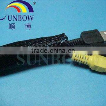 Nylon braided expandable cable tube