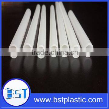 China wholesale milky LDPE drinking straw for plastic cups