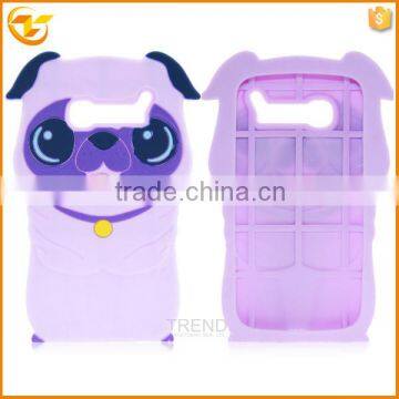 Dog Silicon Cover Case for Alcatel One Touch Pop c5 photo-3