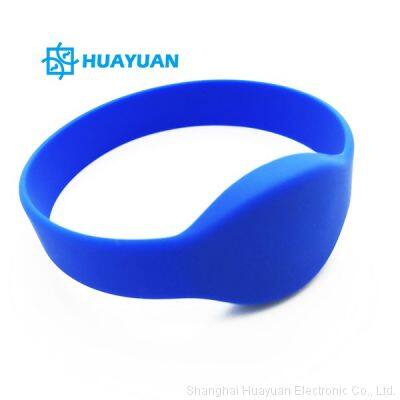 Hotel Laser Engraved NFC Bracelet RFID Silicone Wristband Armband