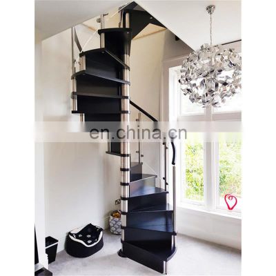 Staircase Spiral Top Quality Steel Modular Staircase Spiral Stairs For Indoor