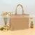 Best Selling Waterproof Japanese Jute Reusable Small Tote Shopping Eco Friendly Bag