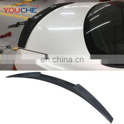 Carbon fiber M4 style rear trunk spoiler for VW Volkswagen CC Passat 4 door sedan 2009-2018