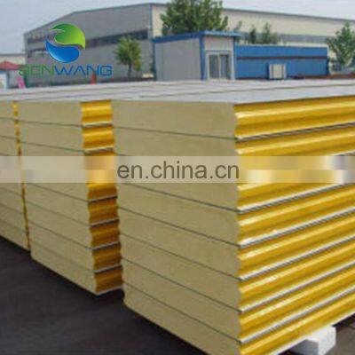 Factory Supply Multi-Colour  Sandwich Panel Cheap Modern Decorative Insulated PU Panel Sandwich for roof and Wall