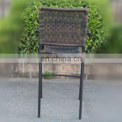Stock Outdoor & Indoor PE Rattan Bar Stool Chair For Sale photo-5
