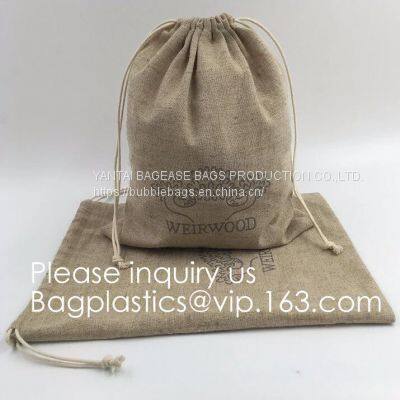 Brulap Candy Bags With String Birthday Wedding Party Gift Bags Jewlery Pouches DIY Craft Party Favor Jute Gift Bag Sack photo-3