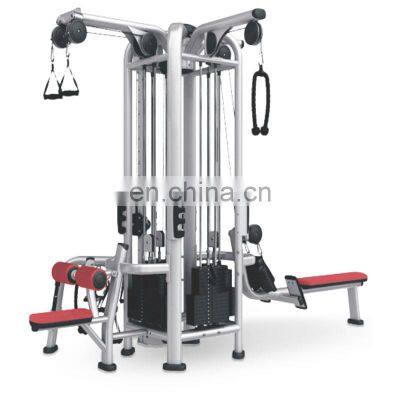 commercial all in one sport training fitness em multi functional trainer equipment crossover cable machine gym 4 station gym