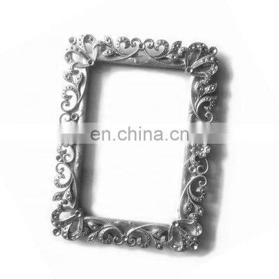 CUSTOM Silver / Gold Plated Zamak #3 Alloy Zinc Die Casting Photo Frame