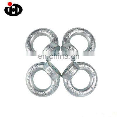 High Quality  JINGHONG Zinc Plated Rigging  DIN582 M8 Eye Nut