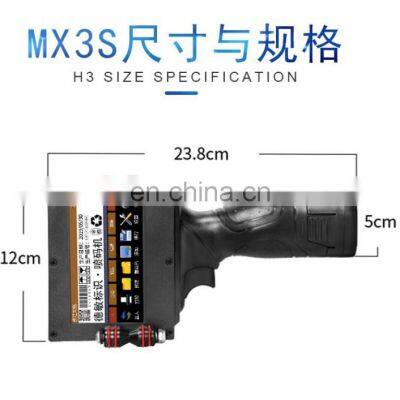 Handheld Small Automatic Inkjet Coding Machine Date Packaging Batch Number Printing Inkjet Printer Portable photo-4