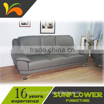 2016 New Design Black and Gray PU Sofa Set For Living Room photo-5