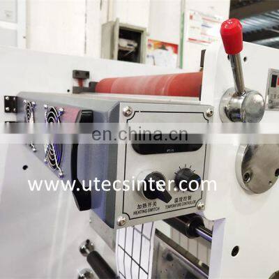 UTM320H High Speed Roll to Roll Automatic Flat Bed Self-adhesive Label Sticker Die Cutting Machine photo-2