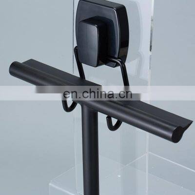 Household Steel Wiper Silicone Steel Shower Squeegee for Window Mirror Bathroom Wiper With Vacuum Sucker and Hook photo-5