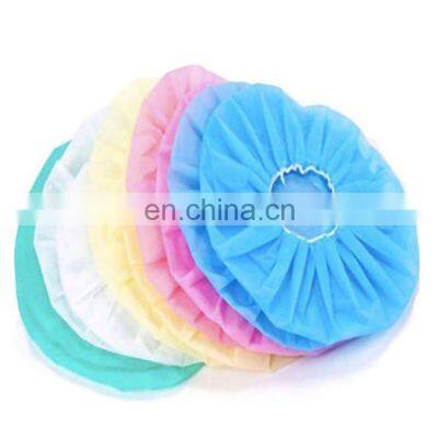 Ready Stock Head Cover Disposable PP Non-woven Round Bouffant Cap Hair Cover Mob Cap photo-5