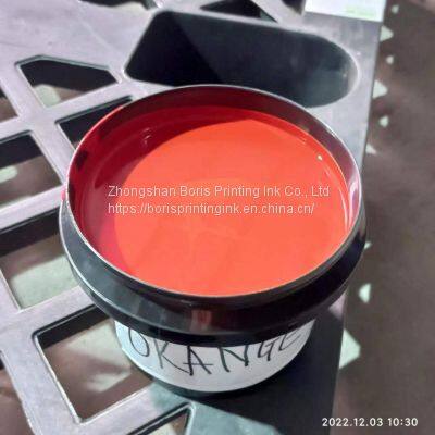 Heat transfer ink for woodgrain paper