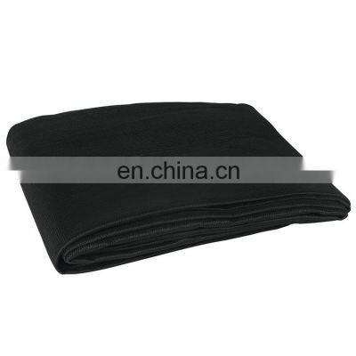 Outdoor HDPE Agricultural Car Parking Roof Black Sun Shade Net Uv Protection Strong Knitted Greenhouse Windscreen Customized OEM