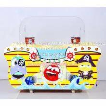 Guangdong Zhongshan Tai Le Amusement Indoor Video Game Pirates Against Two-person Ball Shooting Pinball Machine Parent-child Lottery Ball Catching Amusement Equipment photo-5
