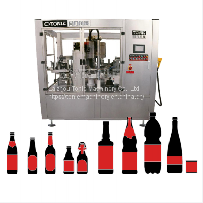 Rotary type High speed cold glue paper automatic labeling machine for bottles China supplier