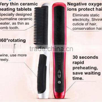 NEWST !!! China Manufacturer TOP Quality Hair Straightener Comb photo-6