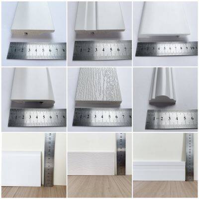 12cm wide PS Foam Skirting Wall Plastic Baseboard/Hot Selling Decorative Mould moulding