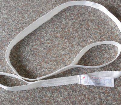 500kg one way white webbing sling 1Ton Lifting Sling