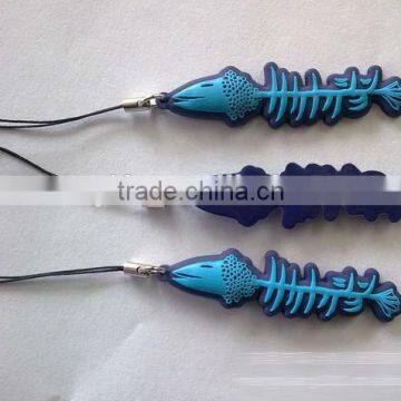 2D Embossed PVC Keychain, Custom Soft PVC Keychain 3D Rubber Key Rings photo-2