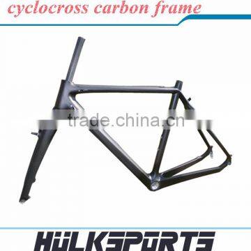 2016 compatible full carbon road racing bike frame cyclocross carbon frame