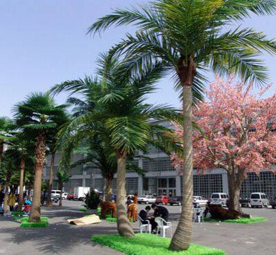Customization Artificial Coconut Palm Tree for 5 Star Hotel Villa Engineering Project Garden Landscape Design 3-15 Meter Trees