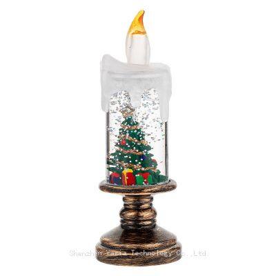 Crystal Ball Christmas Lights - LED Flameless Candle Decor With Snowfall for Wholesale Holiday Gifts Bulk Supplies photo-5