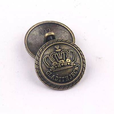 China Factory Custom Metal Zinc Alloy Sewing Buttons Shank Buttons Loop Buttons Garment Accessories for Garments photo-4