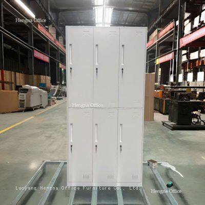 Industrial Credenza ST-IC10: Sleek Metal Office Storage with Label Slots & Wardrobe Rod | Designer Choice for Seattle Creative Studio-Factory Direct